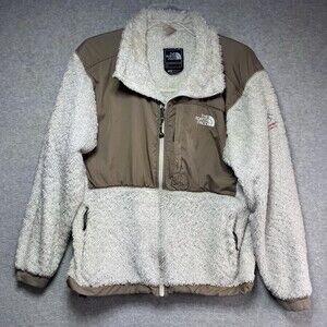 VTG North Face Summit Series Jacket Women’s Large Polartec Fleece Y2K 2000s Tan